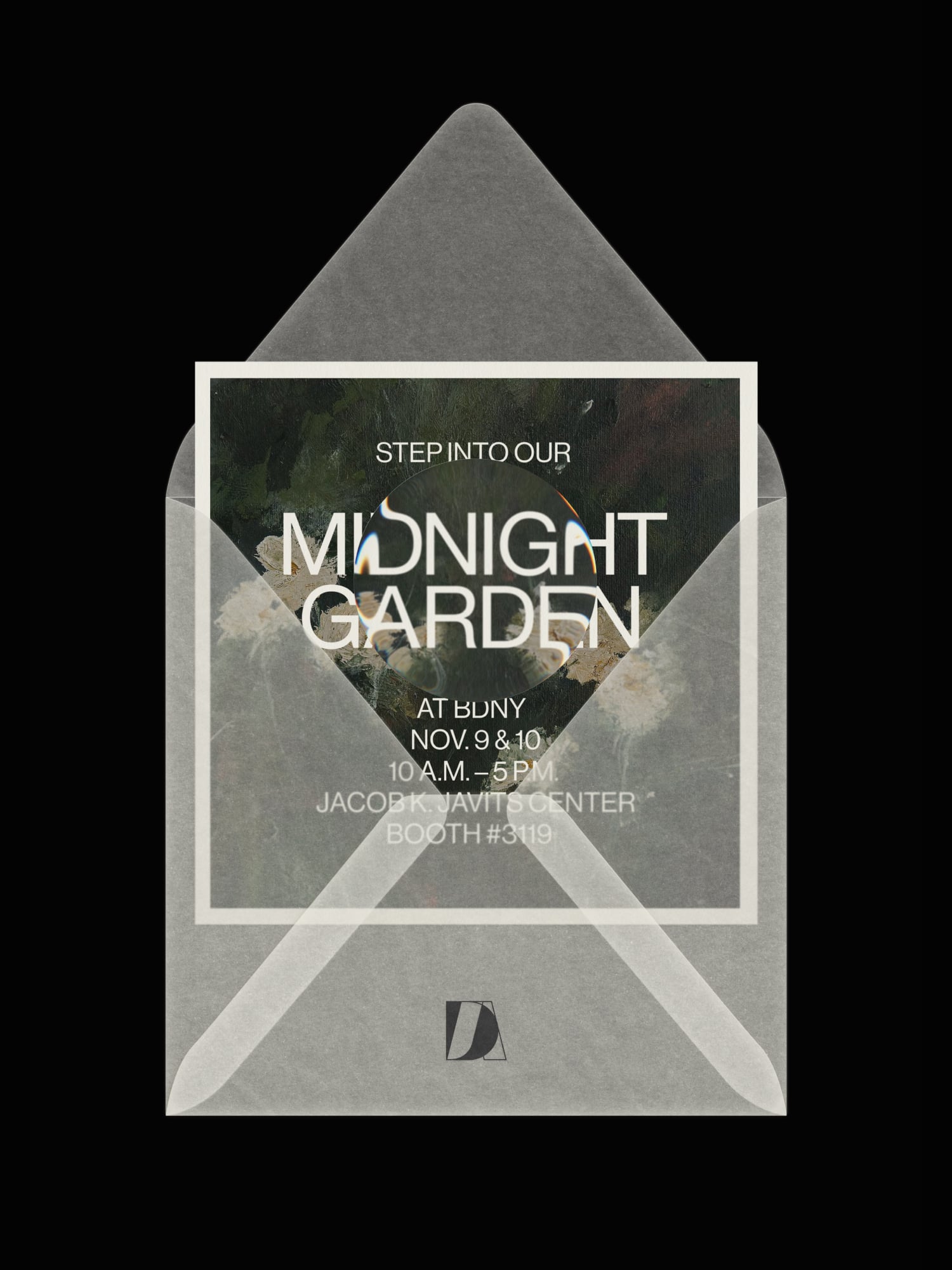 Midnight Garden invitation