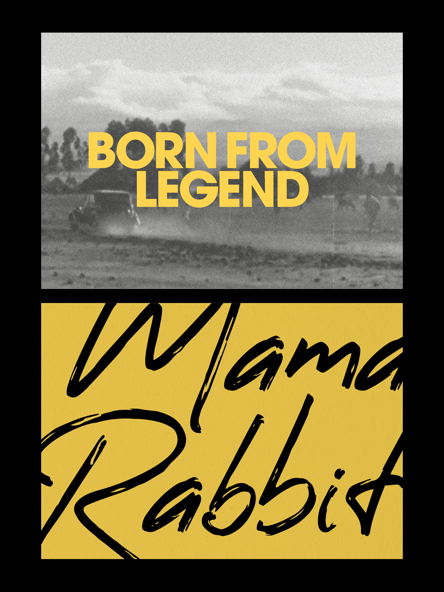 Image of Mama Rabbit postcard