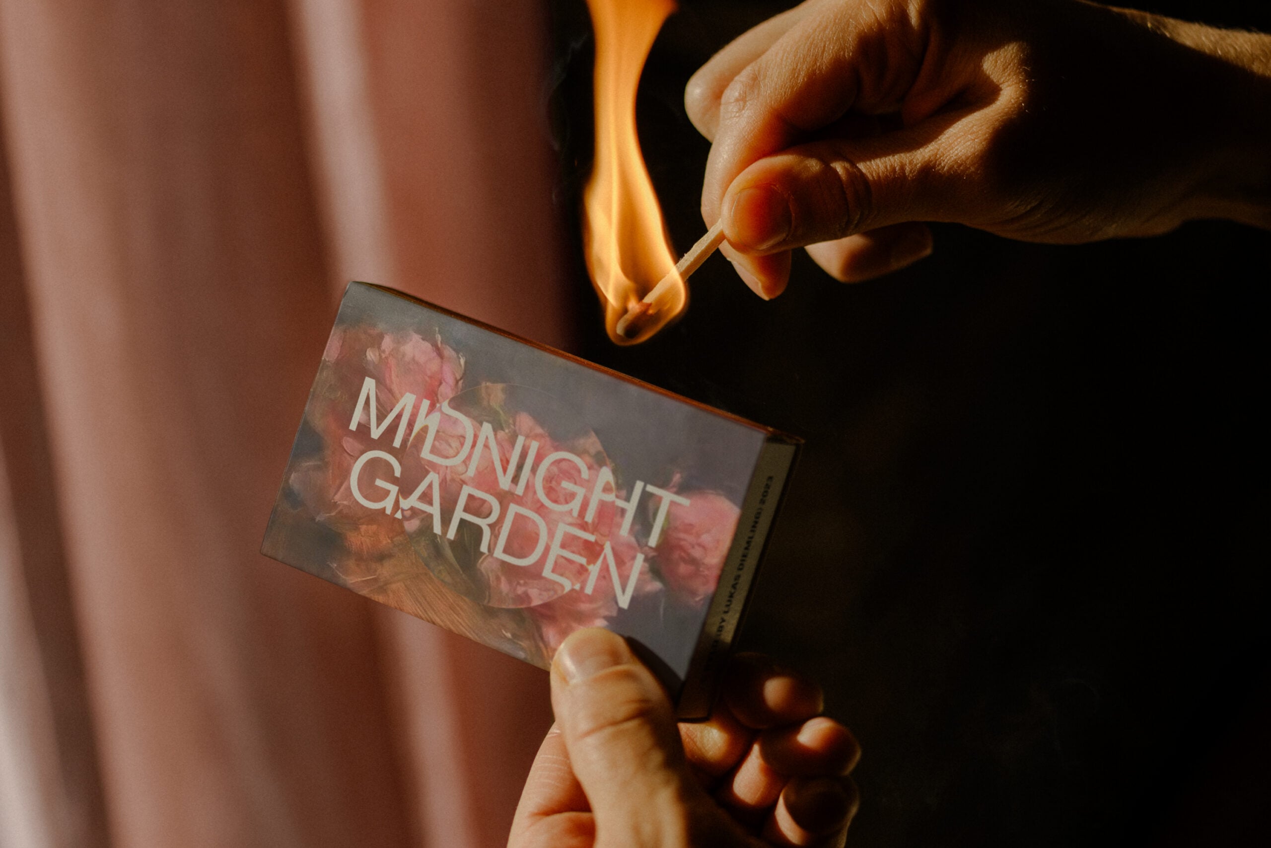 Midnight Garden branded matches