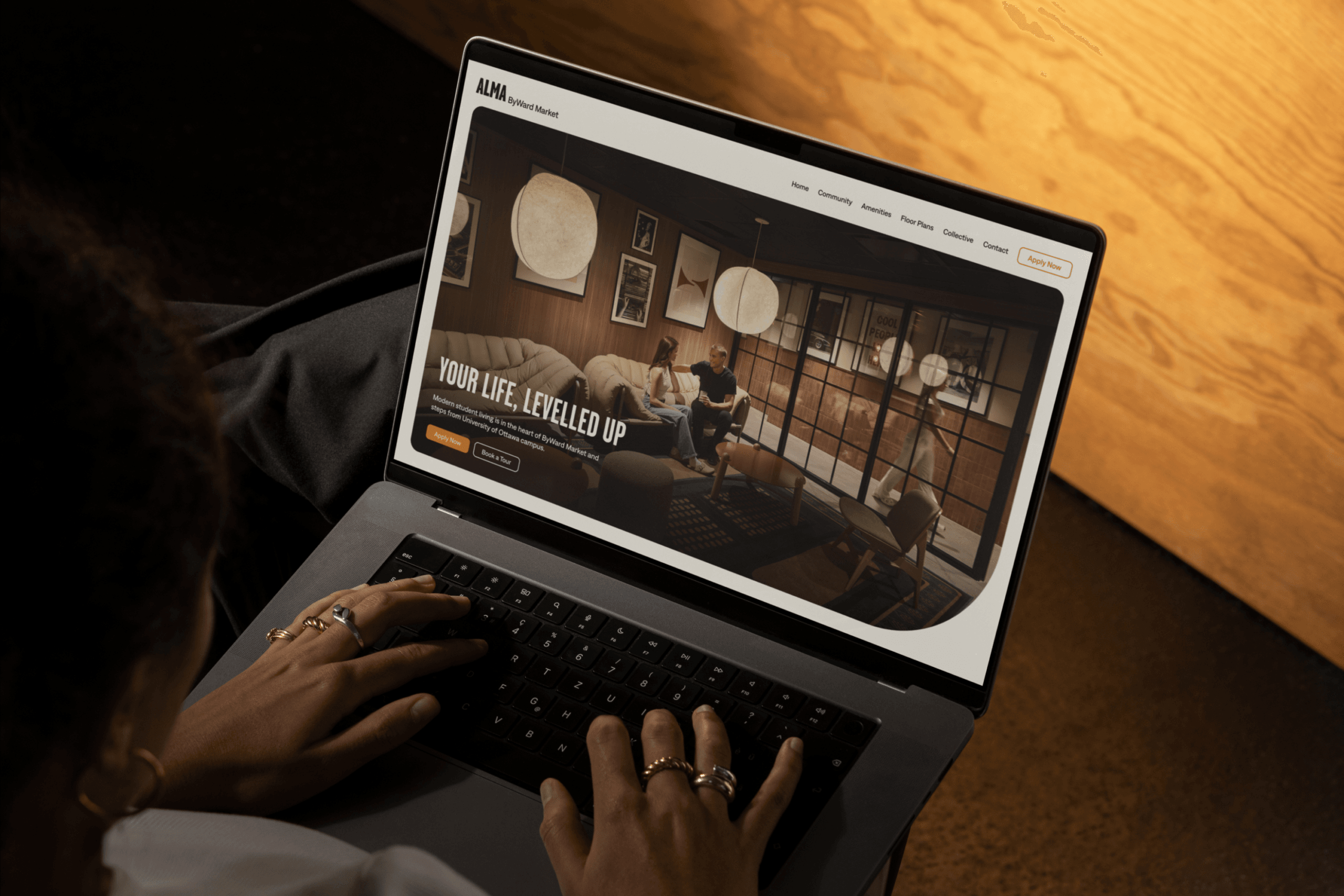 Image of Alma website