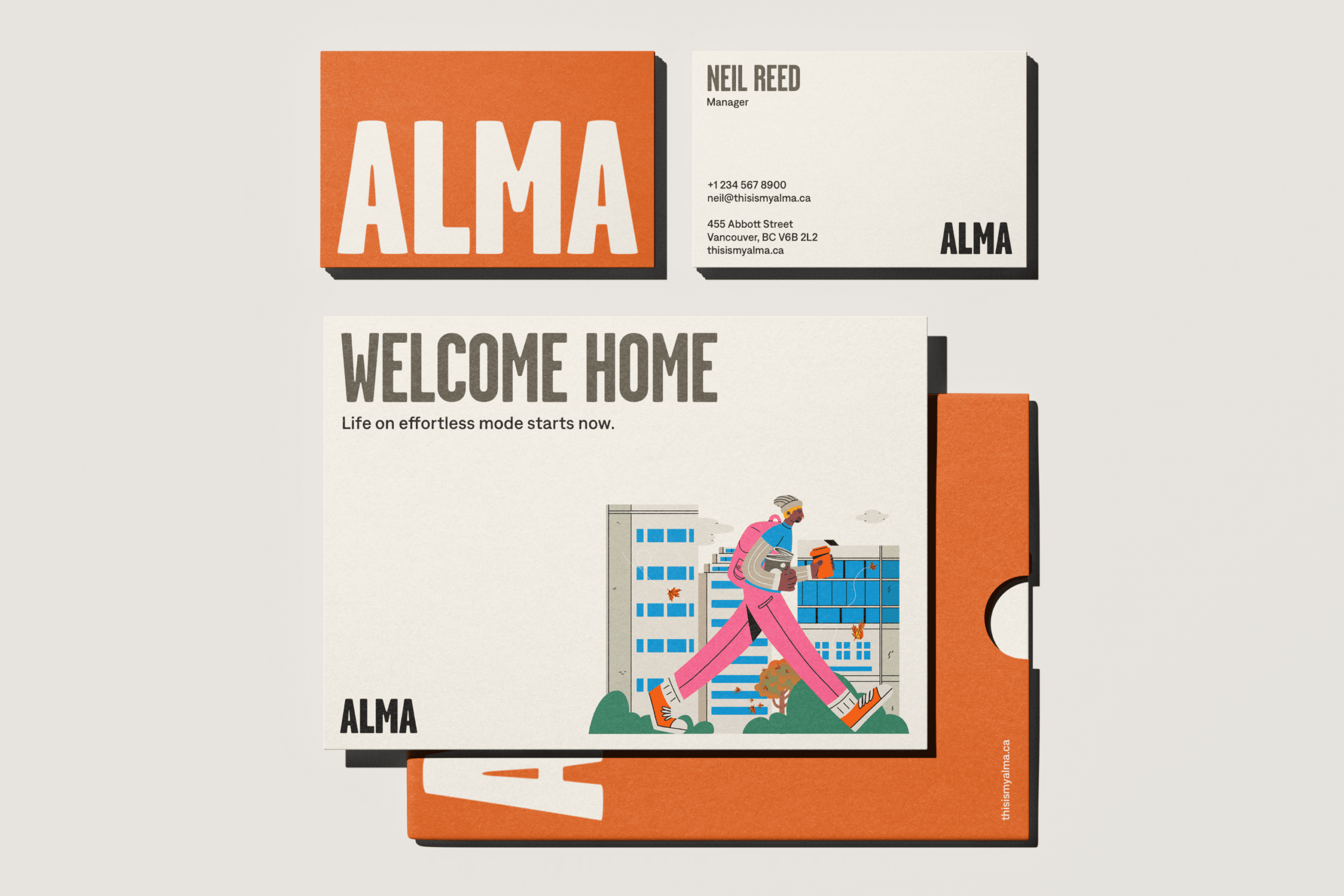Image of Alma stationery