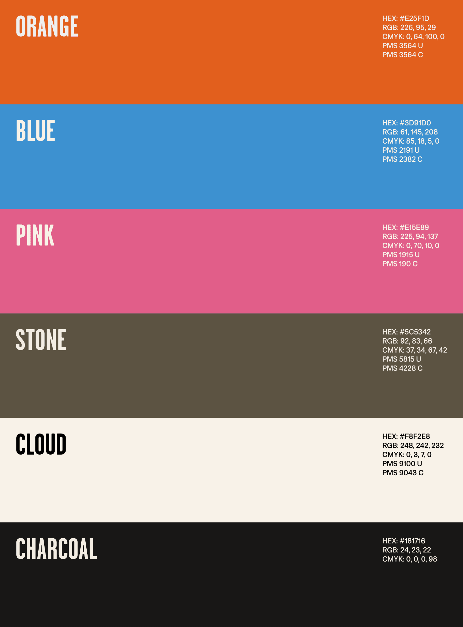 Alma colour grid