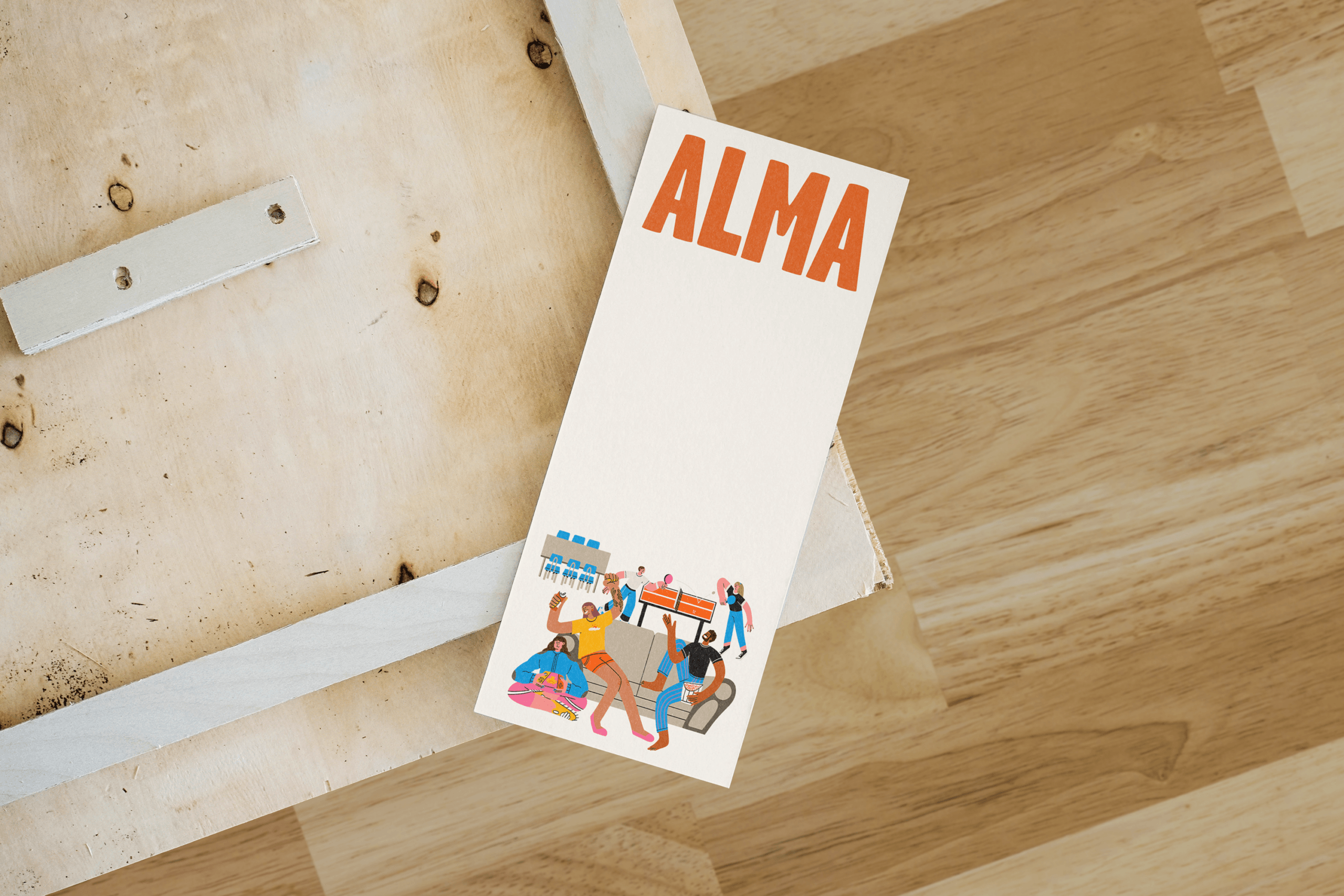 Photo of Alma flyer