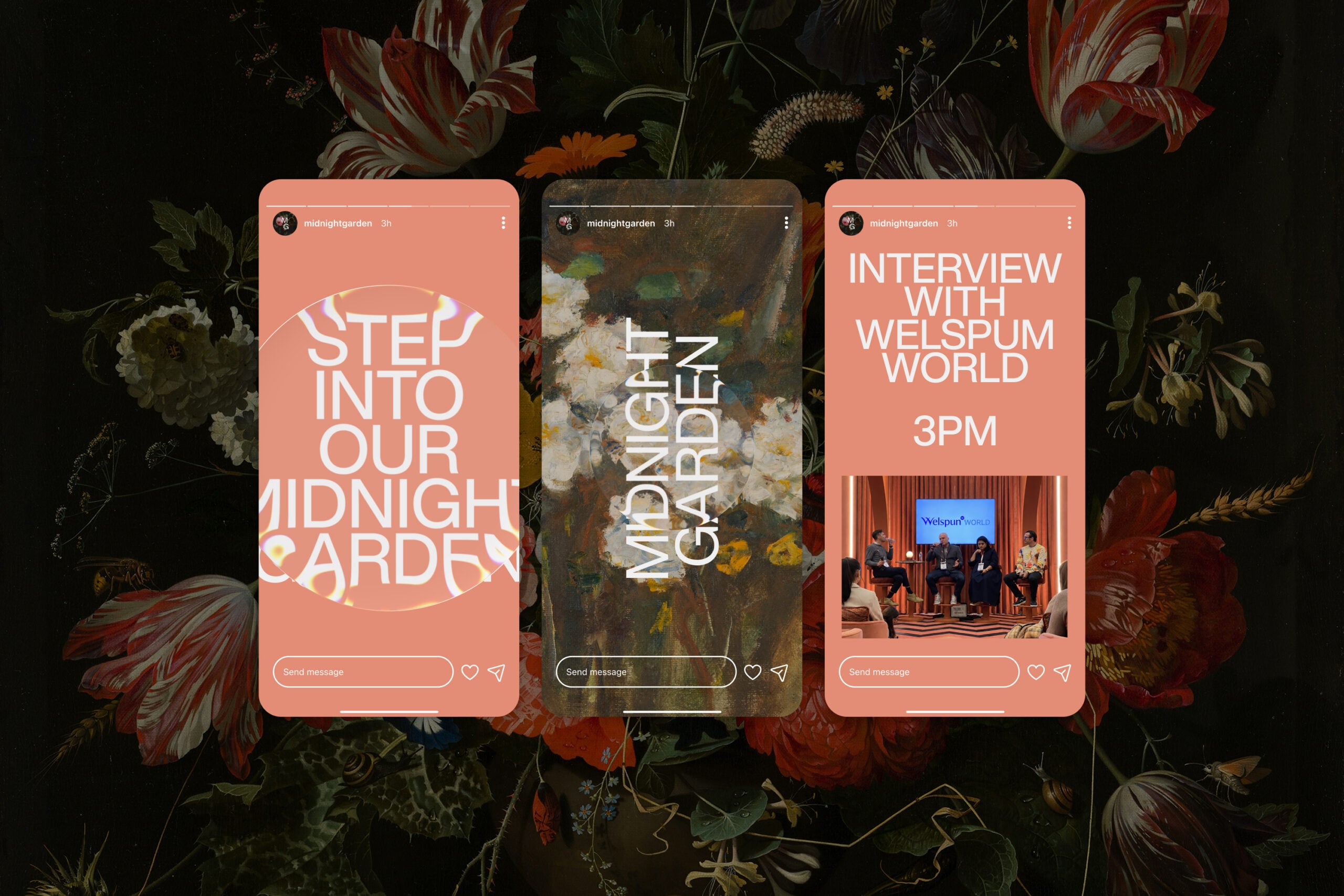 Midnight Garden Social Media